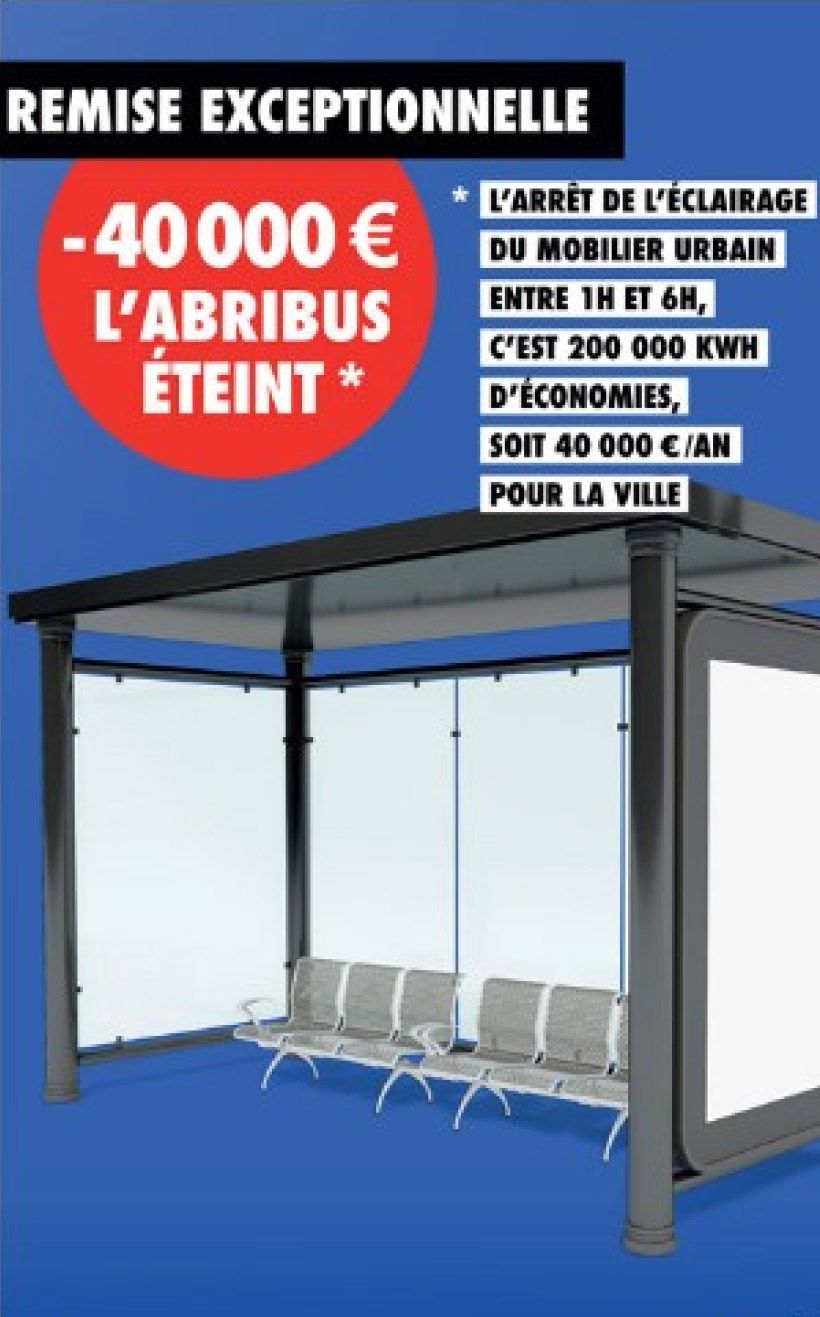 Remise exceptionnelle - Abribus